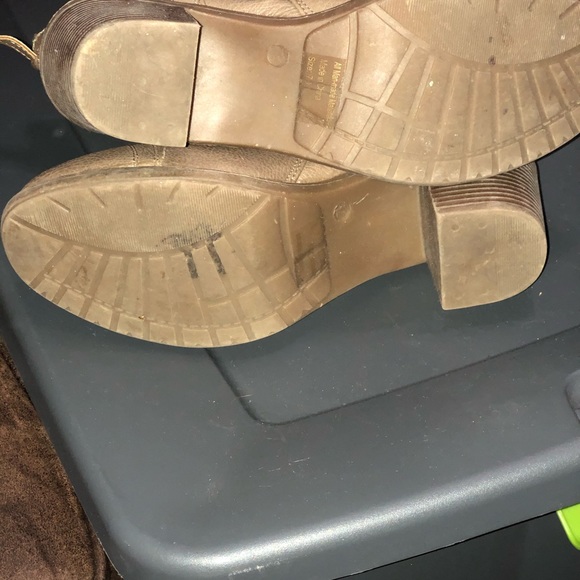 Taupe mid calf boots - Picture 4 of 6